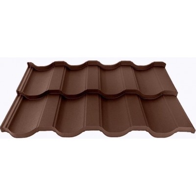 Металлочерепица Нордо 0.5мм. ExtraMatt