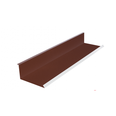 Планка примыкания нижняя 122х250х2000мм.