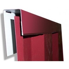 П-образная (торцевая) планка для верхней кромки забора из профнастила МП20 2 метра