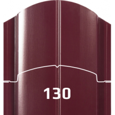 Штакетник Европланка 130мм. двухсторонний МАТ 0.45мм.