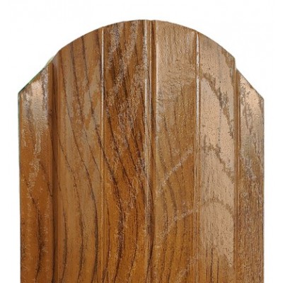 Штакетник Рубин 103мм. двухсторонний под дерево 0.45мм.